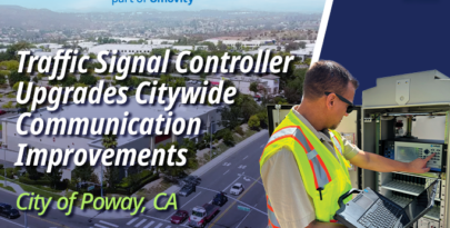 City of Poway will be updating their traffic controllers and communications, citywide. with Econolite