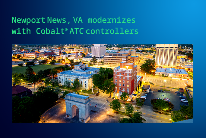 Newport News, VA modernizes with Cobalt ATC controllers