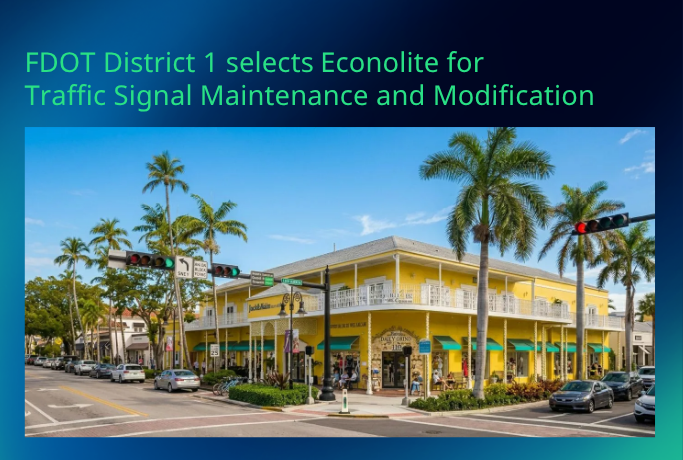 FDOT District 1 selects Econolite for Traffic Signal Maintenance and Modification