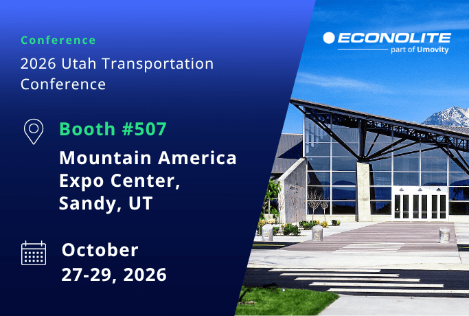 Econolite exhibiting at the 2026 Utah Transportation Conference in Salt Lake City, UT